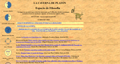 Desktop Screenshot of lacavernadeplaton.com